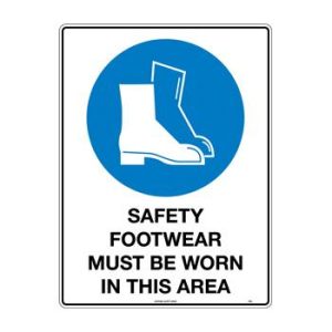 Safety Footwear Must be Worn in This Area