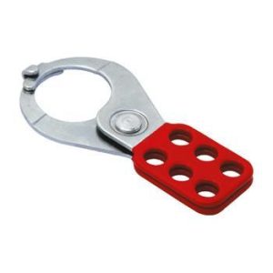 Red Double Lockout Hasp
